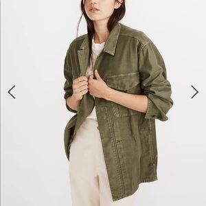 Madewell Military Shirt Jacket
